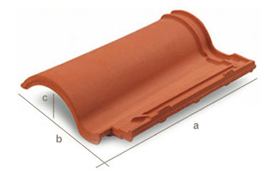 mixed s roof tile